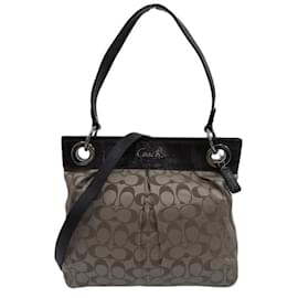 Coach-Borsa Ashley firmata F17599-Marrone