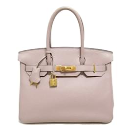 Hermès-Clemence Birkin 30-Pink