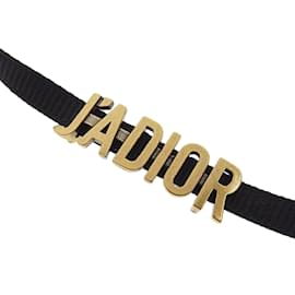 Dior-J'Adior Choker Necklace-Black