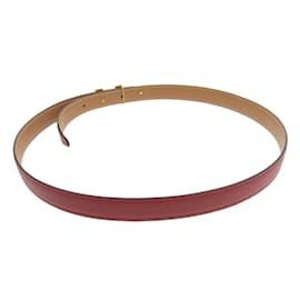 Hermès-Mini Constance Reversible Belt 75-Red