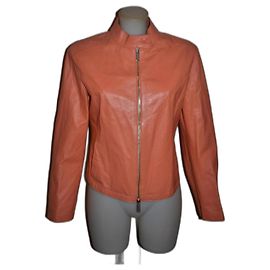 Fratelli Rosseti Lederjacke Pink