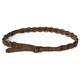 Cinturón Dsquared2 de cuero marrón Castaño
