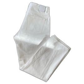 Totême Denim coutures torsadées Blanc