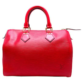 Louis Vuitton-Louis Vuitton Speedy 25-Red