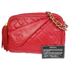 Chanel-Chanel Matelassé-Rosso