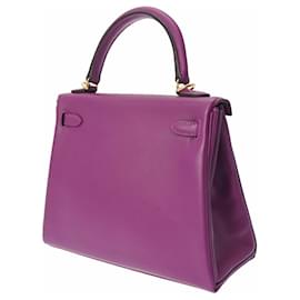 Hermès-hermes kelly 25-Purple