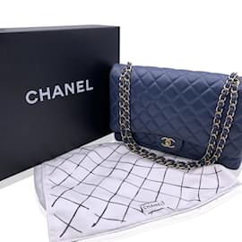 Chanel-Chanel shoulder bag Timeless/classique-Bleu