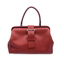 Prada-Prada Handbag Vintage BN0437-Red