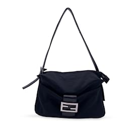 Fendi-Fendi Shoulder Bag Baguette-Black