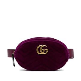 Gucci-GUCCI Handbags-Purple