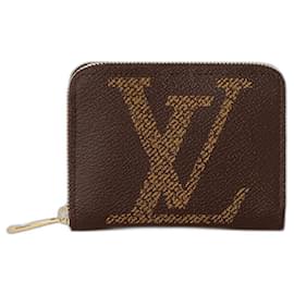 Louis Vuitton-LV zippy monograma gigante-Marrom