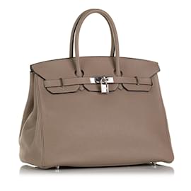 Hermès-Sacs à main HERMES-Gris
