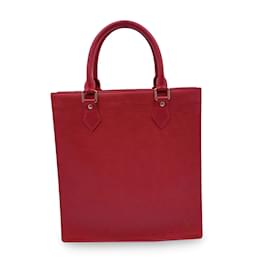 Louis Vuitton-Louis Vuitton Tote Bag Sac Plat-Rouge