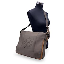 Louis Vuitton-Louis Vuitton Crossbody Bag Terre Damier Geant Messenger-Brown