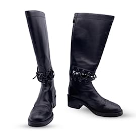 Chanel-Chanel boots-Black