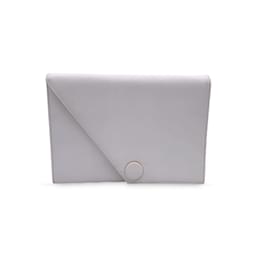Yves Saint Laurent-Yves Saint Laurent Clutch Bag Vintage --White
