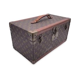 Louis Vuitton-Louis Vuitton Luggage Vintage Boite Bouteille et Glace-Brown