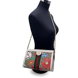 Gucci-Gucci Shoulder Bag Ophidia-Beige