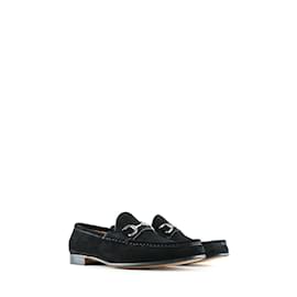 Gucci-GUCCI Flats T.eu 41 Couro-Preto