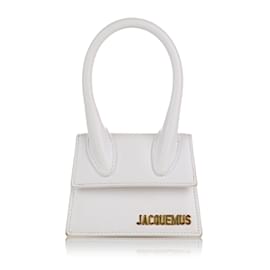 Jacquemus-JACQUEMUS HandbagsLeather-White
