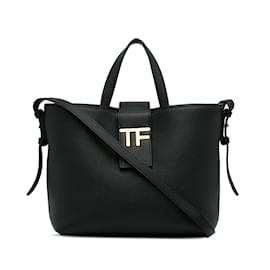 Tom Ford-Bolso satchel negro Tom Ford Mini TF East West-Negro