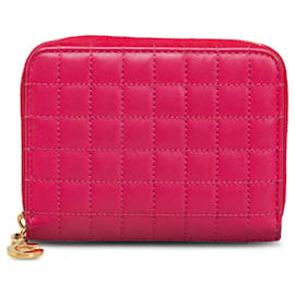 Céline-Pochette à monnaie rose Celine C Charm-Rose