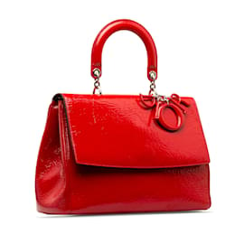 Dior-Red Dior Patent Be Dior Handbag-Red