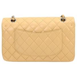 Chanel-Chanel lined Flap-Beige