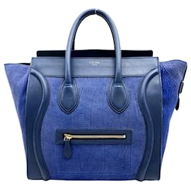 Céline-Céline Luggage-Blue