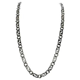 Fendi-FENDI O'Lock-Silvery