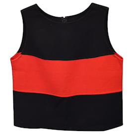 Giorgio Armani-Armani Collezioni Crop Top in Red Wool-Multiple colors