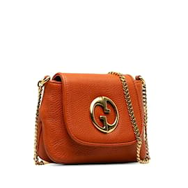 Gucci-1973 Chain Shoulder Bag 251821-Orange