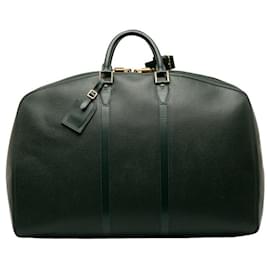Louis Vuitton-Louis Vuitton Taiga Helanga 1 Poche Leather Travel Bag M30104 in Good condition-Green