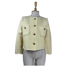 Giacca in tweed Meredith Ba&Sh Gialla Giallo