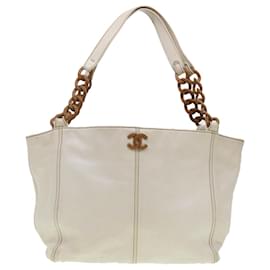 Chanel-Chanel Cabas-White