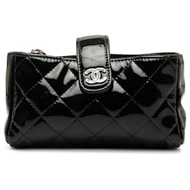 Chanel-Pochette pour téléphone CC Chanel noire-Noir