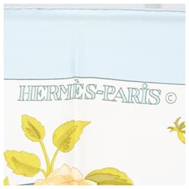 Hermès-HERMÈS CARRÉ 90-Bleu