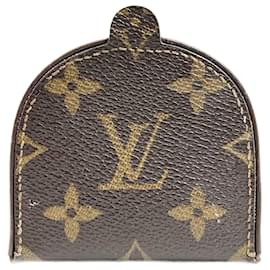 Louis Vuitton-Monogramm Porte Monnaie Cuvette M61960-Braun