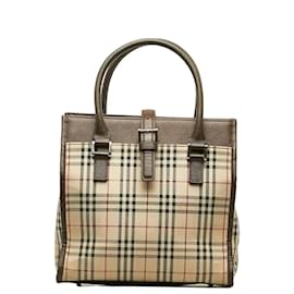 Burberry-Vintage Check Handbag-Beige