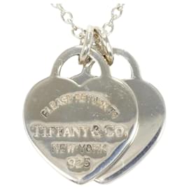 Tiffany & Co-Tiffany & Co lined plaque coeur-Silvery