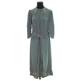 Lk Bennett Seidenkleid Lila