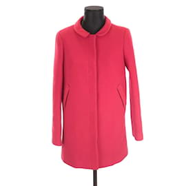 Tara Jarmon-Wool coat-Red