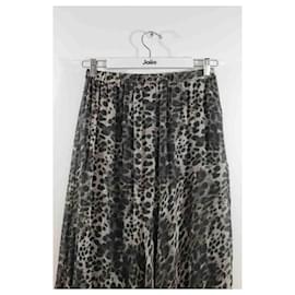Isabel Marant-silk skirt-Black