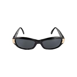 Genny-Genny Quadratische Sonnenbrille-Schwarz