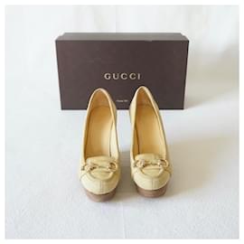 Gucci-Heels-Yellow