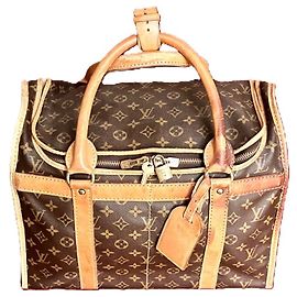 Louis Vuitton Vanity Brown Leather Brown