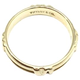 Tiffany & Co-Anillo Tiffany & Co Atlas-Dorado