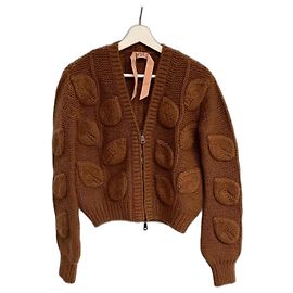 No 21 Strickpullover-Cardigan N21 Braun