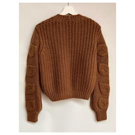 No 21-Knitwear sweater cardigan N21-Brown