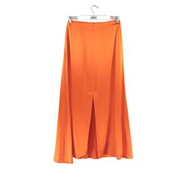 DMN-silk skirt-Orange